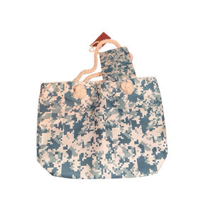 Alea Women's Tote Bag, One size, Blue green digital camo